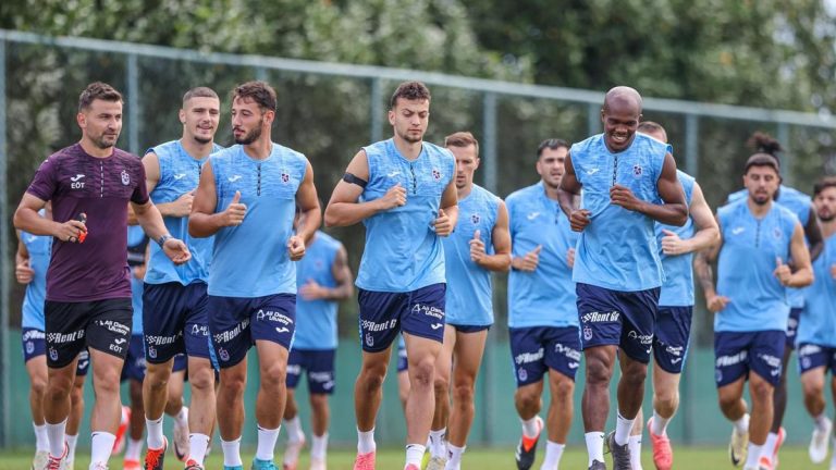 Trabzonspor Rapid Wien maçının hazırlıklarına başladı!