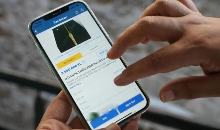 Tarihi eserleri internette satışa çıkardılar – Son Dakika Türkiye Haberleri