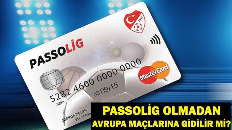 Passolig olmadan Avrupa maçına veya Ziraat Kupası maçına katılabilir miyim? Passolig nedir ve ne işe yarar?