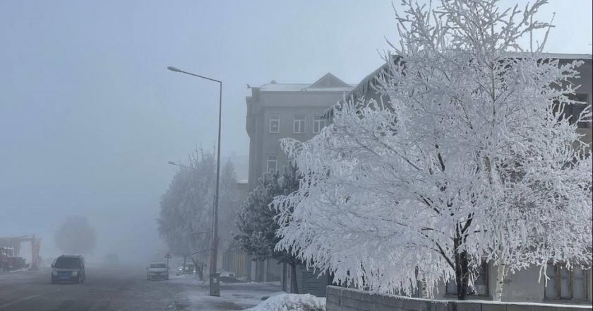 Ardahan Mart ayında soğuk: daha az 18.5 derece