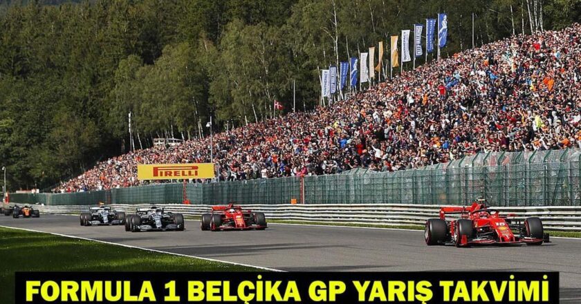 Formula 1 Belçika yarışı ne zaman, saat kaçta, hangi kanalda?
