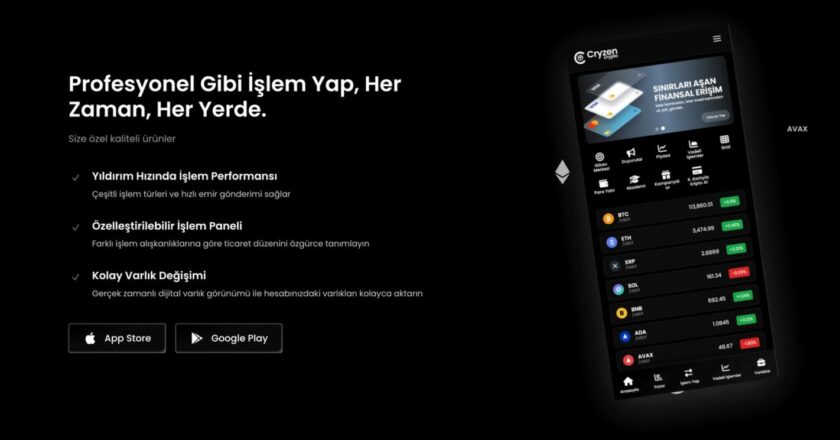 Cryzen crypto ile Türkiye’de güvenli ve şeffaf kripto yatırım deneyimi