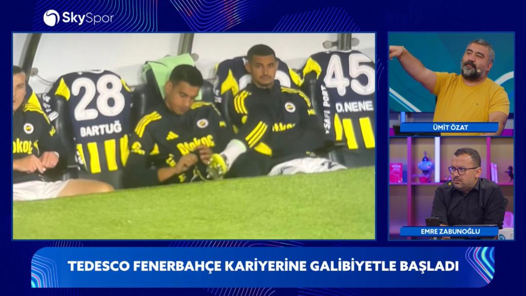 Fenerbahce'nin eski kaptanı UMIT OZAT Rezerv kalecisi Irfan kötü bir ekran yapabilir! 