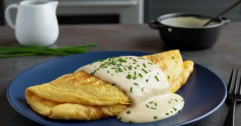 Kahvaltınıza lezzet katacak: Beşamel soslu omlet tarifi
