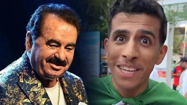 Suudi taraftarın İbrahim Tatlıses sevgisi gündem oldu! Türk muhabiri görünce “Aramam”ı söyledi