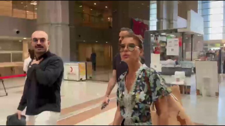 Elçin Sangu AHBAP soruşturmasında ifade verdi! Adliyeden ilk görüntü…